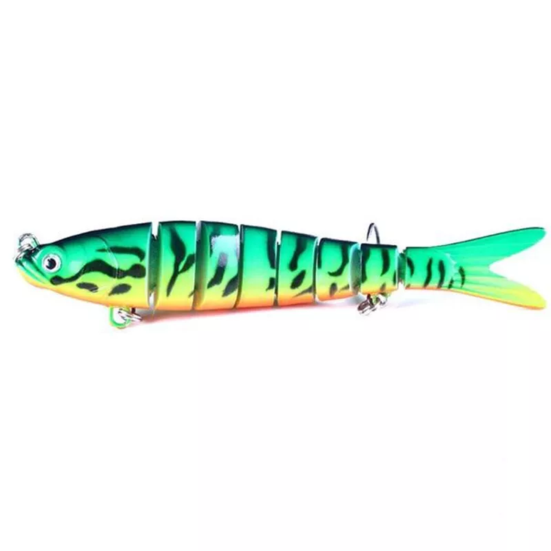 13.7 CM Swimbait Lure Green Phantom