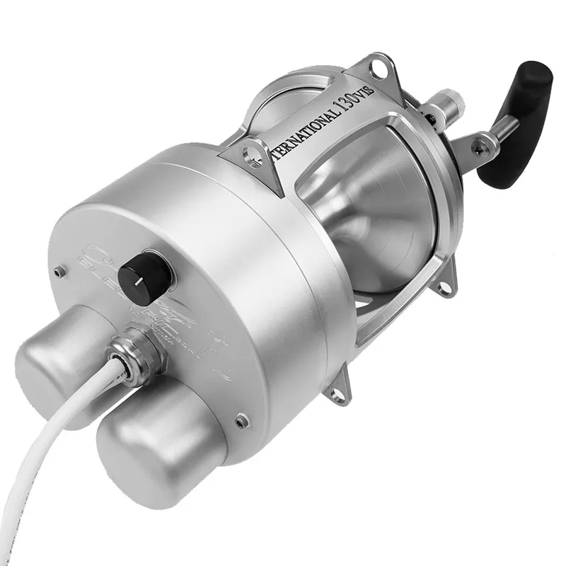 130VIS Hooker Electric Penn International Dual Motor Reels