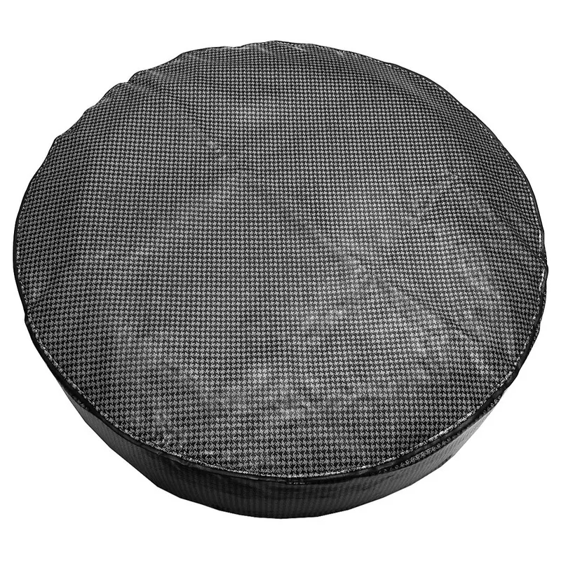 1964-72 GM Spare Tire Cover, Grey Houndstooth