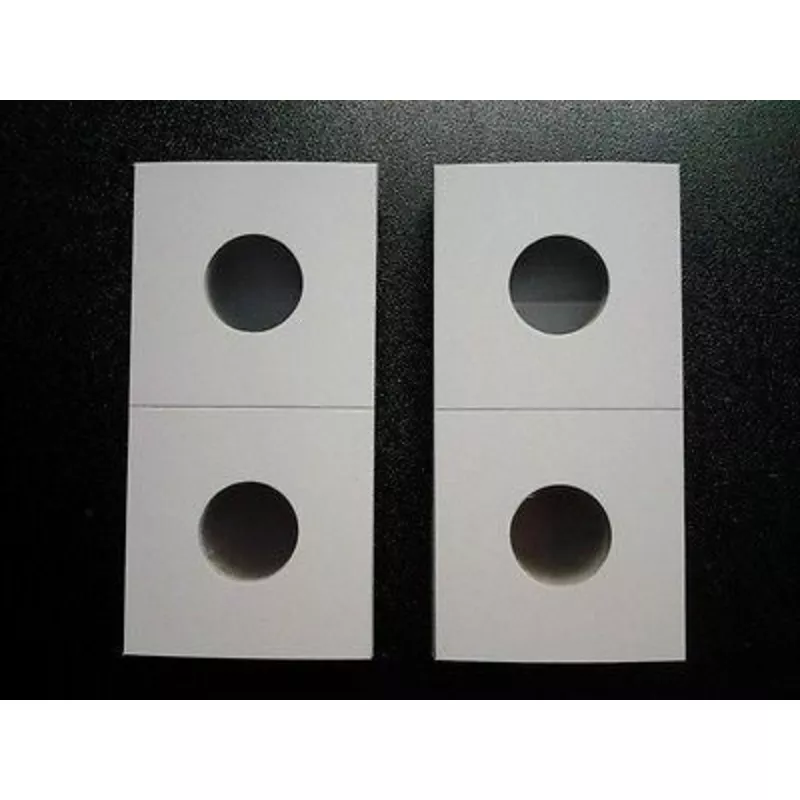 200 New 2×2 Penny Cardboard Coin Holders Flips