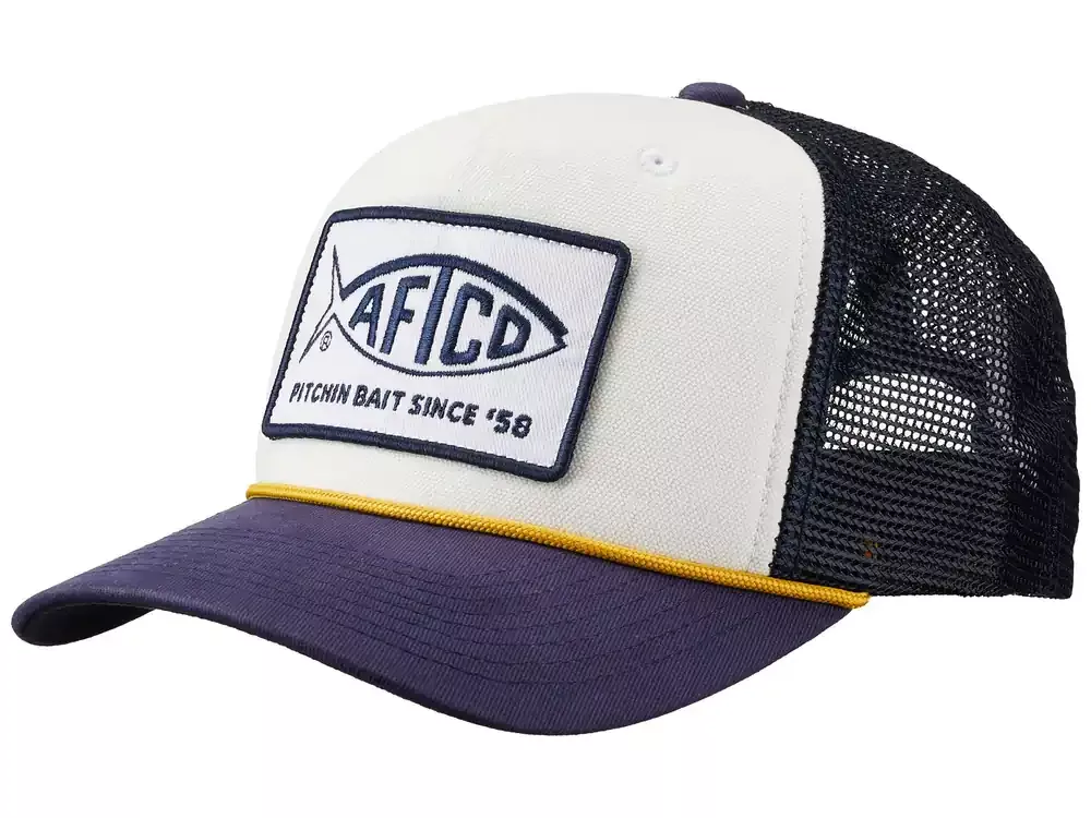 Aftco 00‘s Patch Trucker Hat Navy