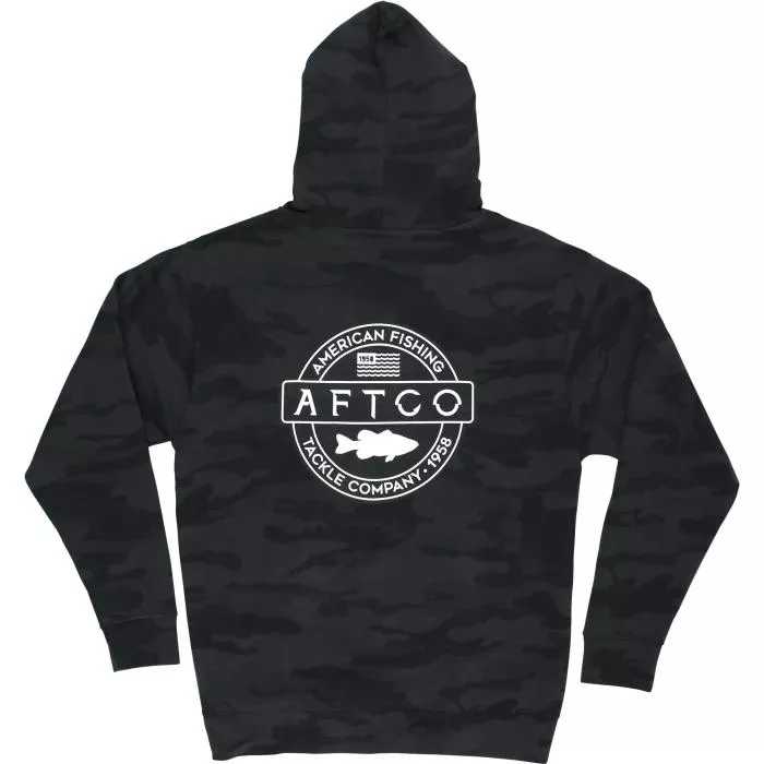 AFTCO Bass Patch Pullover Hoodie