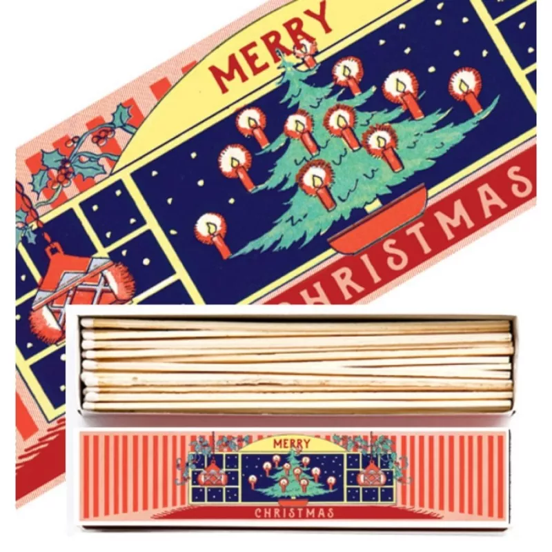Archivist Luxury Long Match Box – Xmas Window
