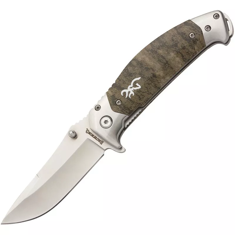 Browning Tactical Hunter Linerlock A/O Assisted Open Folding Knife 0355