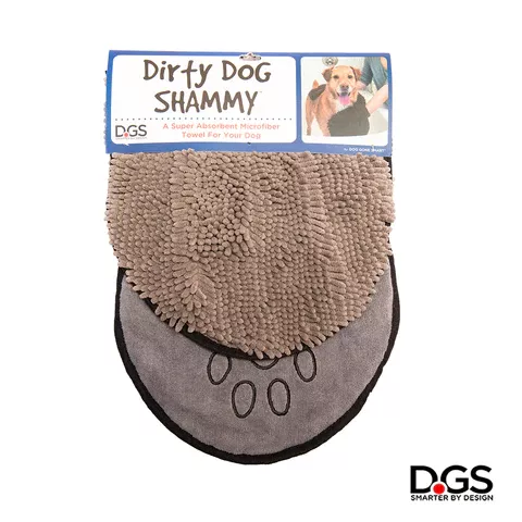 Dirty Dog Shammy Towel – Grey