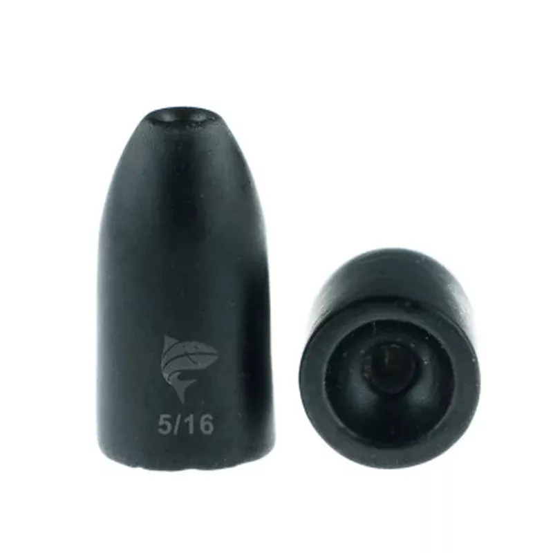 Freedom Tungsten Flipping & Worm Weights 5/16 Oz Black 3 Pack