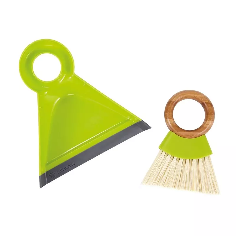 Full Circle Tiny Team Mini Dustpan and Brush Set