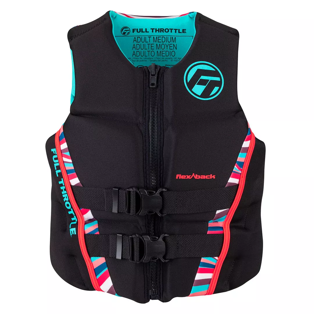 Full Throttle Women’s Rapid-Dry Flex-Back Life Jacket