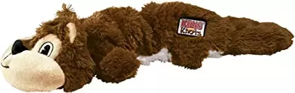 Kong Scrunch Knots Squirrel Toy