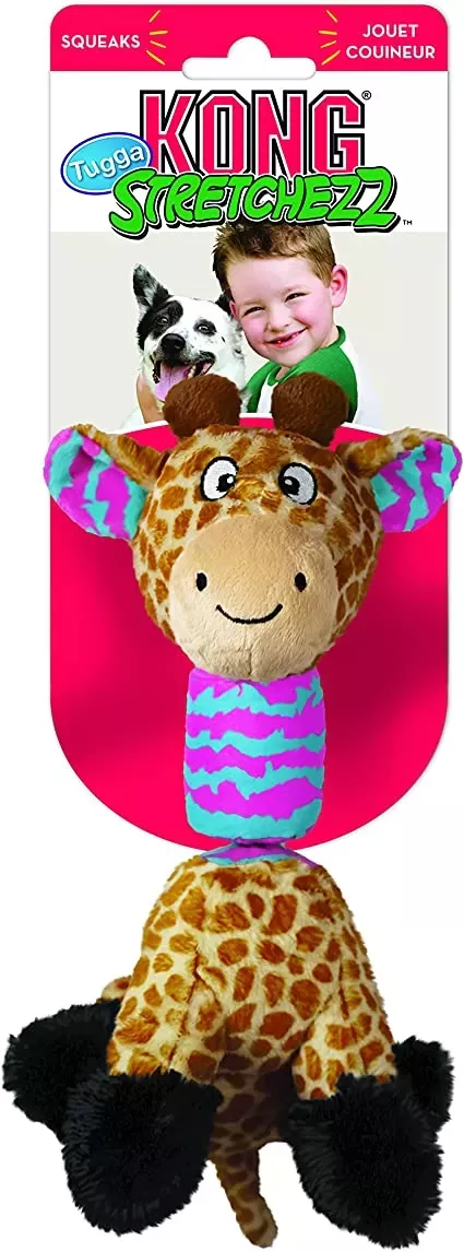Kong Stretchezz Tugga Giraffe