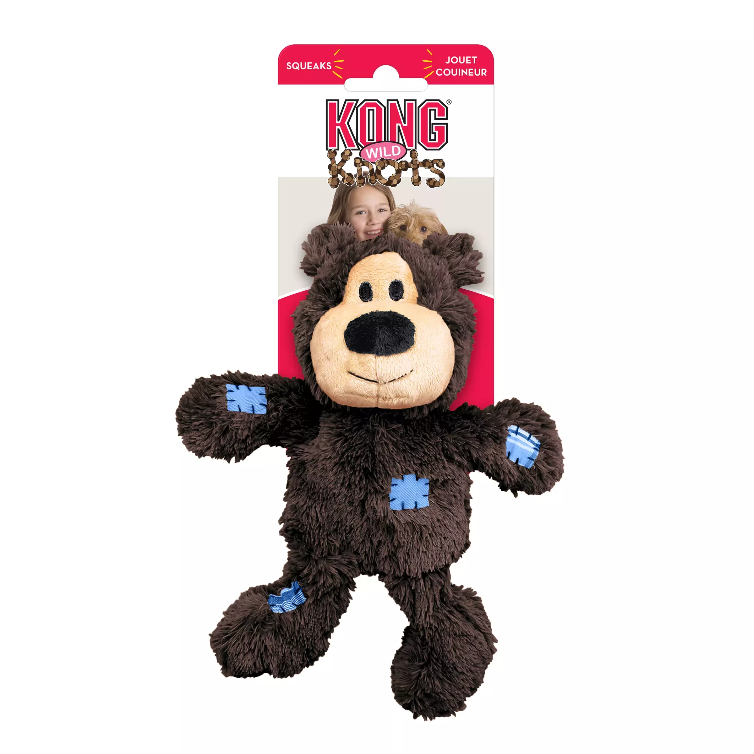 KONG Wild Knots Bear – Small/Medium