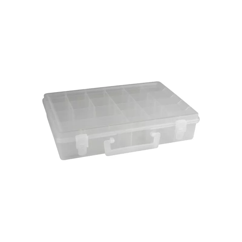 Leeda Multi Change Case Tackle Box 6-24 Compartments
