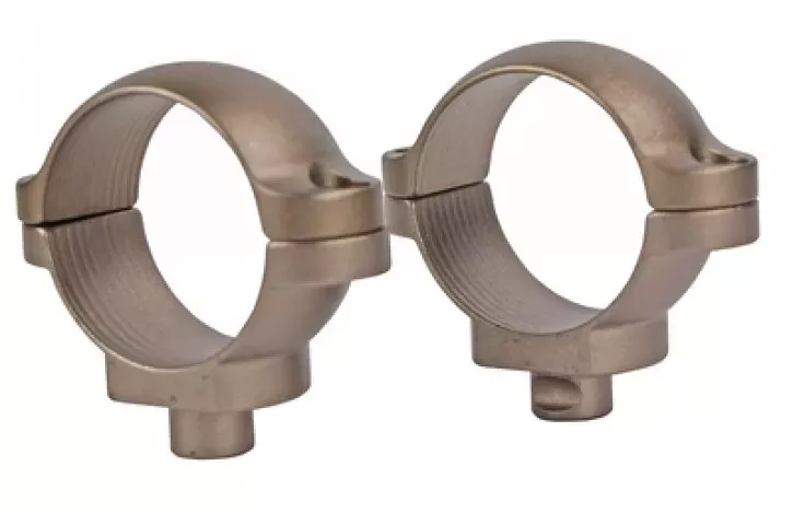LEUPOLD QUICK RELEASE 1-IN RINGS LOW SILVER