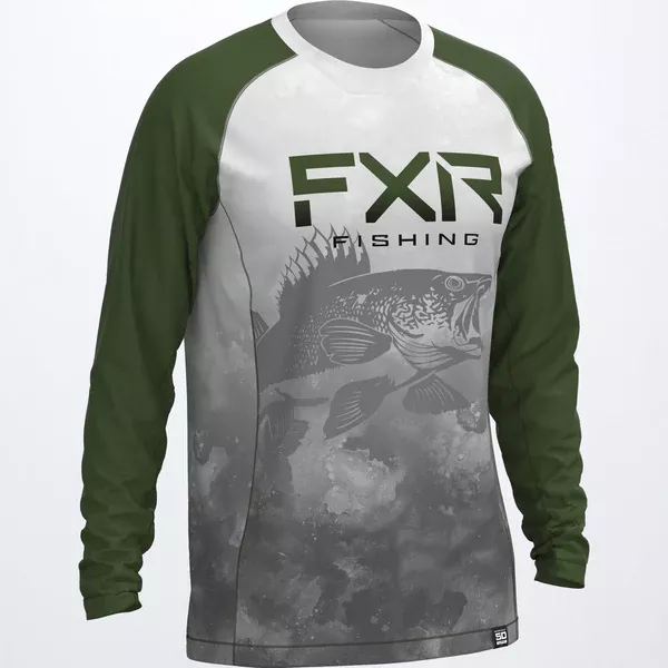 Men’s Big Treble UPF Longsleeve Grey Ink