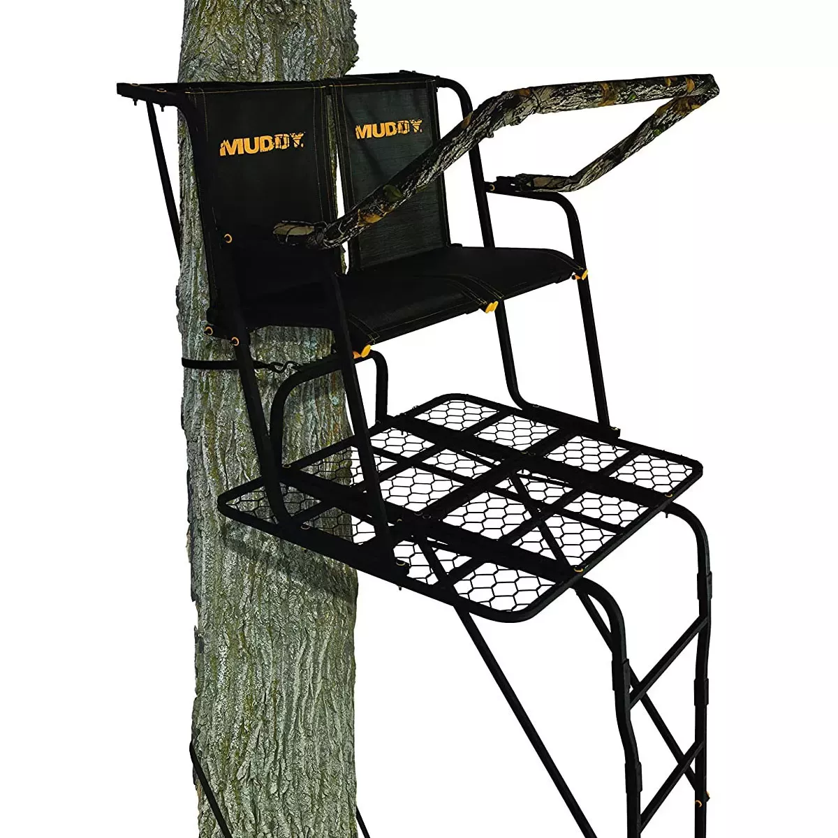 MUDDY DOUBLE DROPTINE – 2 MAN / 18′ LADDERSTAND