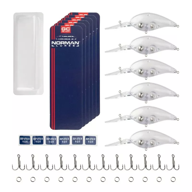 Norman Lures DIY Kit Deep Little N Lure Blanks 2-1/2