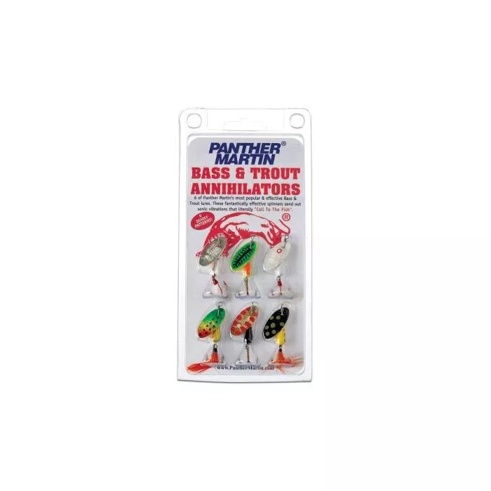 Panther Martin Bass & Trout Annihilators - 6 Pack
