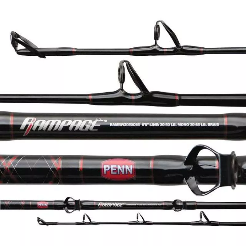Penn RAMBW3080C66 Rampage Casting Boat Rod