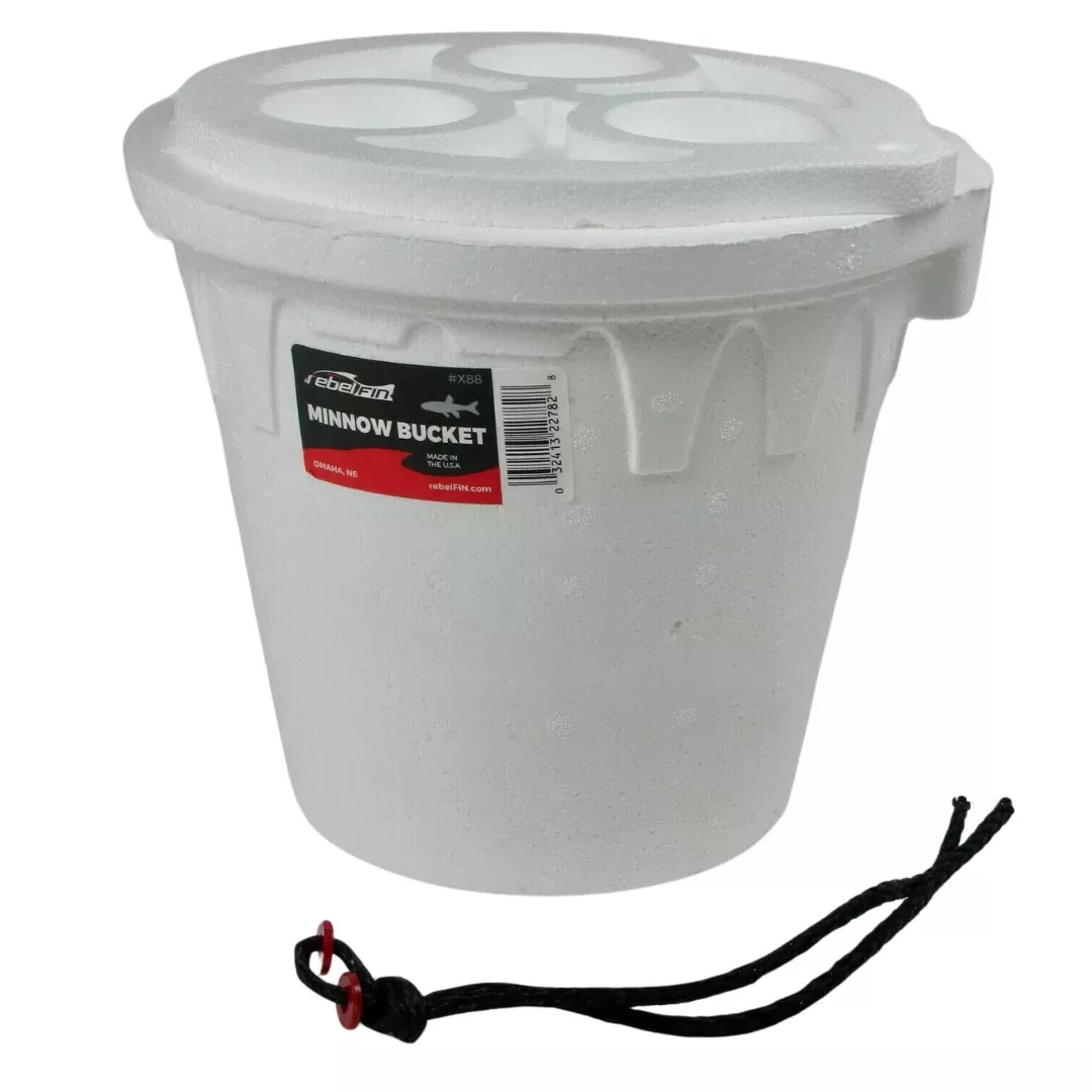 RebelFin Minnow Foam Bucket