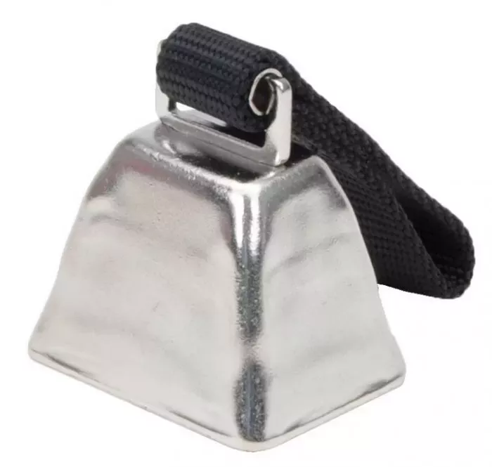 Remington Nickel-Plated Cow Bell (Large)
