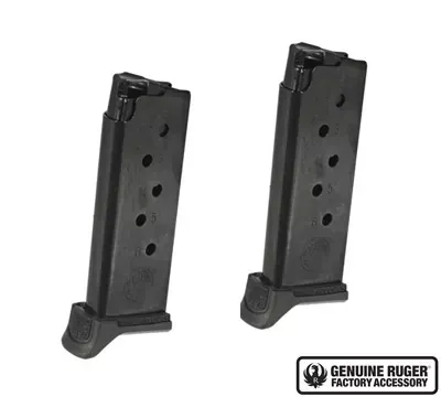 Ruger LCP II Magazine 6-Round .380 Auto Magazine Value 2-Pack