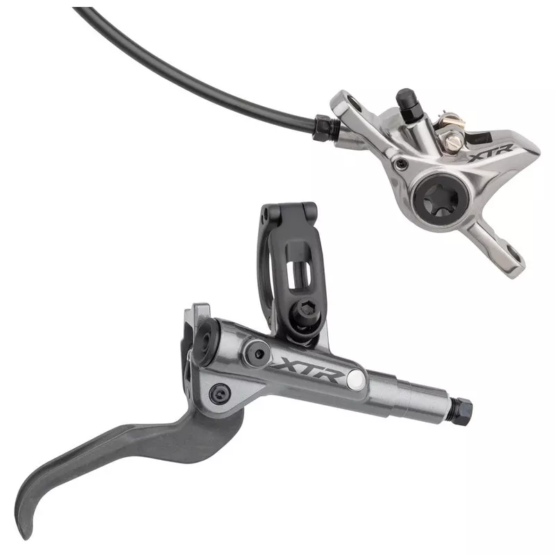 Shimano XTR BL-M9100/BR-M9100 Disc Brake Lever - Rear Hydraulic Post Mount Gray