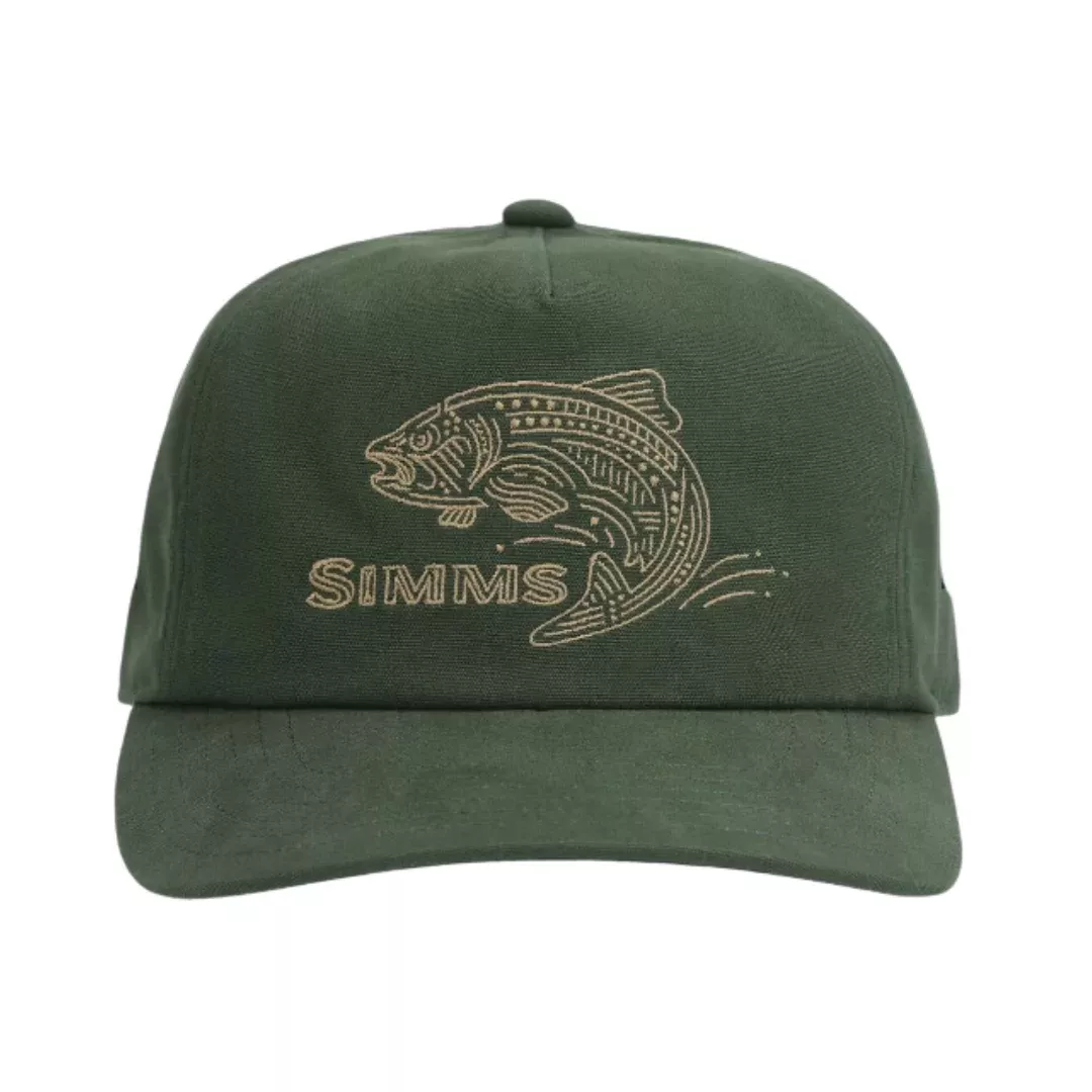Simms Double Haul Riffle Green Cap
