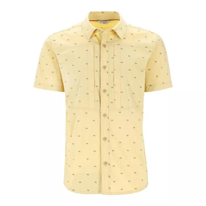 Simms Men's Stone Cold SS Shirt - Fishtail Sandbar