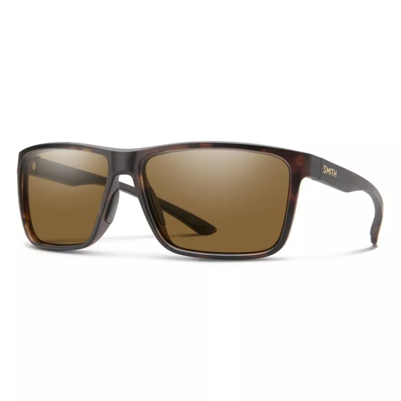 Smith Riptide Matte Tortoise ChromaPop Glass Polarized Brown Lens Sunglasses