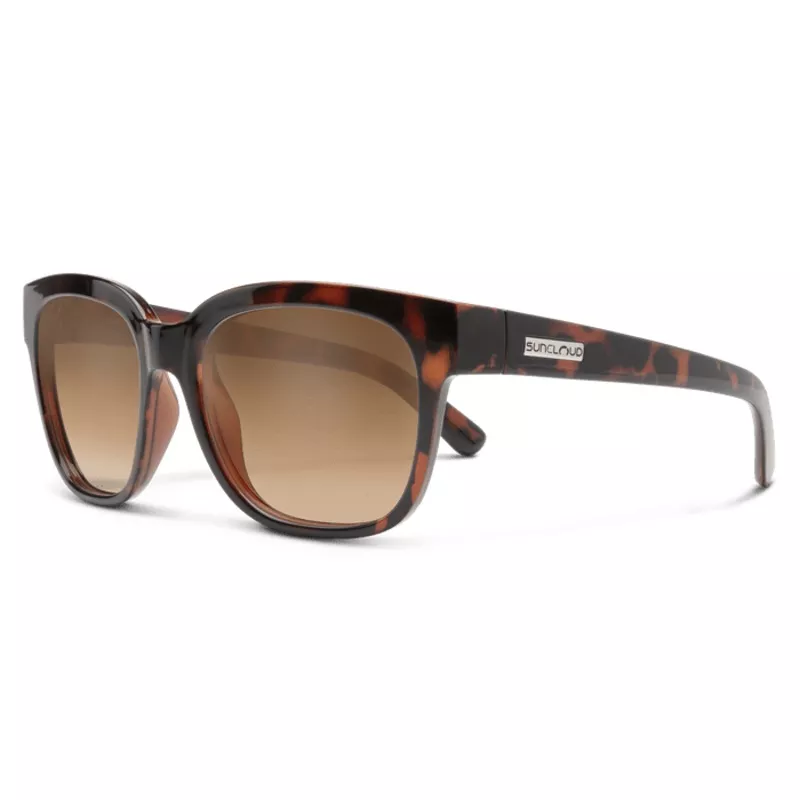 Suncloud Respek - Tortoise - Polarized Brown Gradient Lens