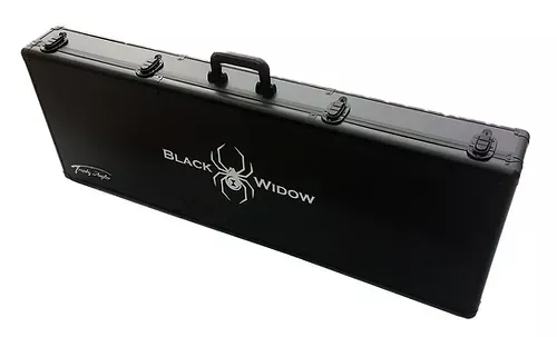 Trophy Angler Black Widow Hard-Sided Ice Rod Case 45″