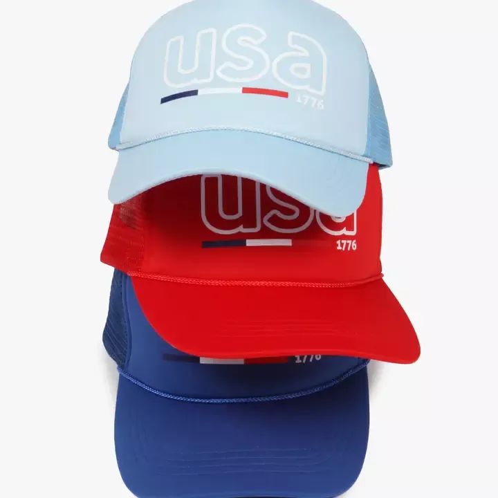USA 1776 Mesh-Back Trucker Hat