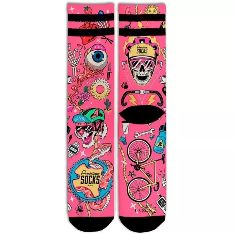 Zees American Socks Cycling Beast