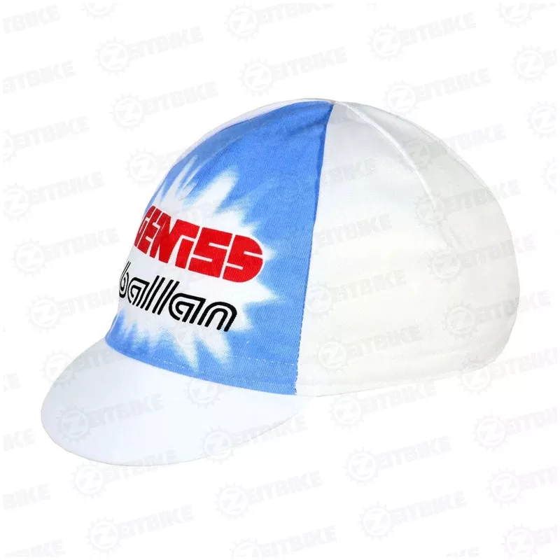 ZEITBIKE - Vintage Cycling Cap - GEWISS BALLAN 1994 White / Blue / Red