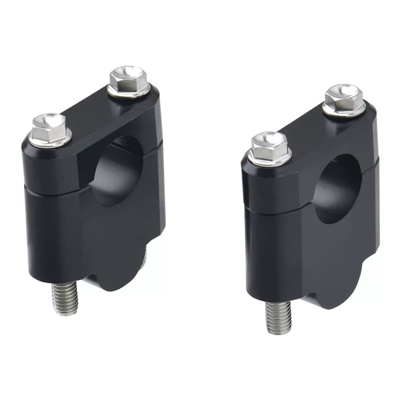 Zeta Bar Rise Kit - Height 30mm, 22.2mm Bar - Black
