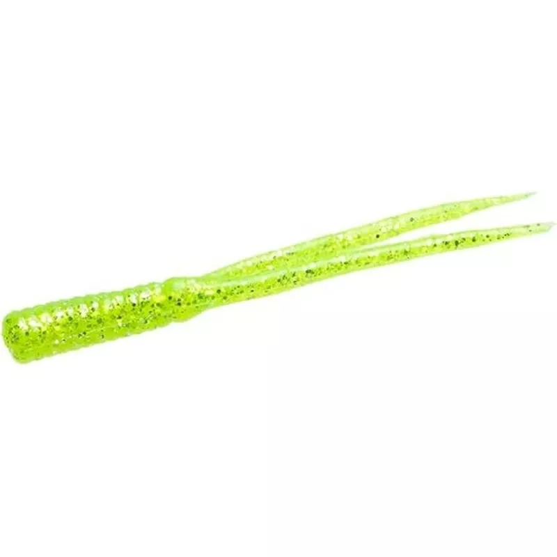 Zoom 008047 Split Tail Trailer , 4″ 20Pk, Chartreuse Glitter JC18159103