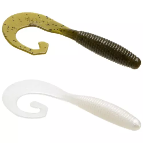 Zoom bait Tab Tail Grub soft lure 101 mm Golden | Waveinn