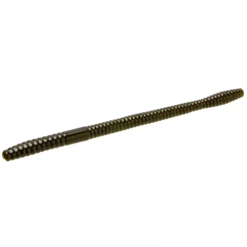 Zoom Magnum Trick Worm, 7″, 8pk Green Pumpkin JC18159335